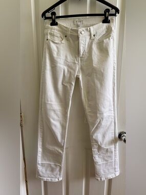 Banana Republic White Women’s Slim Midrise Jeans